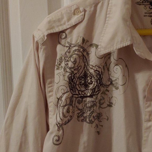 Elixir Mens Casual Button Down Long Sleeve Shirt. - Picture 2 of 12